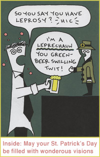 leprechaun card
