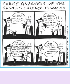 water cartoon
