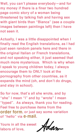closing text
