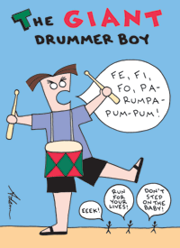 giant drummer